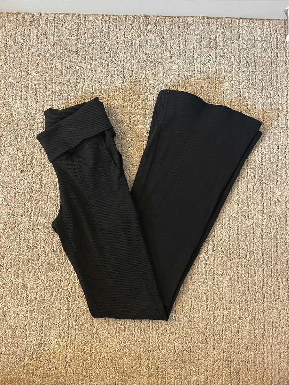 Offline Black Wide-Leg Women's Jumpsuit Pants
